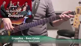 [Johnny and the Hurricanes] Crossfire - Bass Cover 🎧