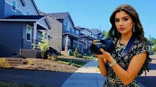 Ponderosa Ridge American Neighborhood Evening Walk: Corvallis Oregon 4K & Nature Sounds for Sleep