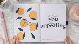 July Bullet Journal Setup 2022 🍊 Plan with Me | My Sister's Bullet Journal