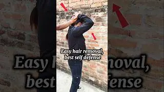 Empower Yourself: Easy Hair Removal + Effective Self-Defense Strategies #selfdifence #martialarts