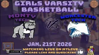 Girls Varsity Basketball Monty Tech v Worcester Jan 21  2026