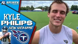Titans Rookie WR Kyle Philips Has A New Nickname