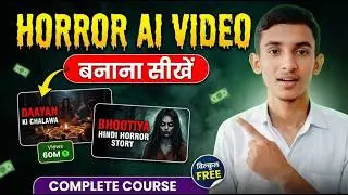 Horror AI Video Kaise Banaye (Full Course 2025) | AI Video Tutorial