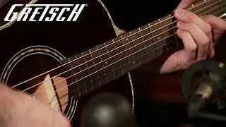 Gretsch Roots G9521 Style 2 Triple-0 &ldquo;Auditorium Drop D Tuning & Strumming | Demo | Gretsch Guitars