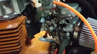 Mais uma CB450 com o sistema Maxtork para um carburador de Twister 250cc