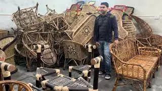 Cane And Bamboo Dining Furniture Set Is Now Available At Wholesale Price In Delhi Ncr