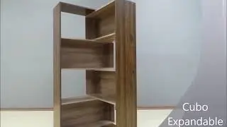 Cubo Expandable Bookcase Room Divider