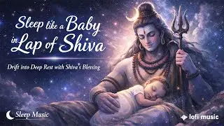 SLEEP LIKE A BABY IN THE LAP OF SHIVA | DEEP CALM SLEEP MUSIC