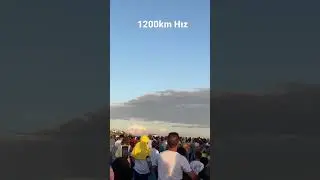 SOLOT&Uuml;RK saatte 1200 km hız ile muhteşem selamlama