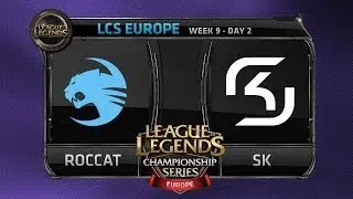ROCCAT vs SK - LCS EU (W9D2). ESL.TV Polska