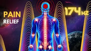 DEEP sleep music 174 hz INSTANT PAIN RELIEF HEALING YOUR NERVOUS SYSTEM, STRESS RELIEF, Meditation