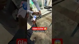 🔥Marvellous Engineering Hack | Cutting 12mm Glass Panel with Grinder! 💡🔥