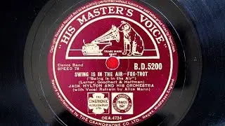 Jack Hylton and His Orchestra - Swing Is In The Air (1937)