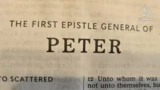 The First Epistle General of PETER