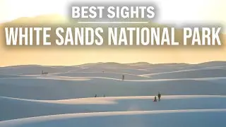 White Sands National Park AMAZING SUNSET & Best Sights | Cinematic Visually Stunning Video