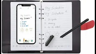 Smart Rewrite Notebook || OCR Digital Pen for Record Notes, Bluetooth