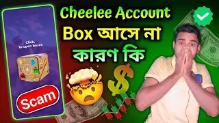 Cheelee Account Box আসে না কারণ কি - Cheelee Account Box আসে না Scam