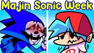 Friday Night Funkin' VS Majin Sonic Full Week (FNF Mod) (Sonic.EXE)
