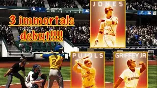 Debut of 3 Immortals!!! Griffey, Pujols, And Chipper!!!