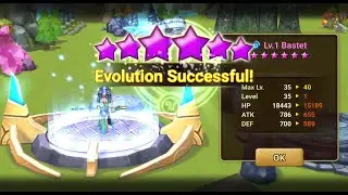 SW KasperxP - Evolving Bastet AKA Water Desert Queen to 6 Stars & Runes Plus Special Fall Trip Event