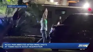 Tequesta man arrested after firing shots following park ranger confrontation