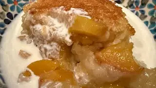 11. Peach Cobbler 