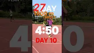 27 days 1600m workout plan target 4:50 day 10 #1600mtrruning  #army ##airforce #police  #athletes