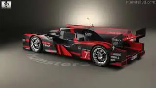 Audi R18 e-tron Quattro Prototype 2016 3D model by 3DModels.org