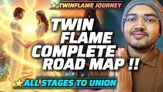 Twin flame journey stages. From seperation to union.