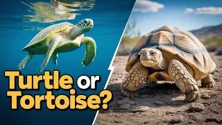 What's the Difference Between a Turtle and a Tortoise Explained Simply!