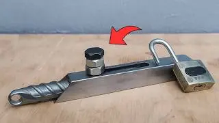 This simple invention beats any expensive lock &ndash; DIY Anti-Theft Lock