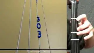 Learn Amazing Grace  Ver 2 on Cello - How to Play Tutorial