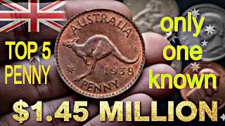 Why the Australian One Penny Is Worth $1,450,000 &ndash; Rare Coin Collectors Must See This! Don't Spend 