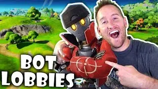 Play Full BOT Lobbies with Fortnite Custom Matchmaking - Mustard Plays
