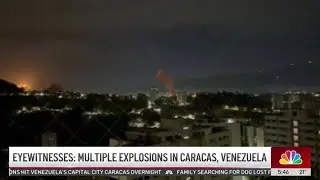 Venezuelan President Maduro, wife, captured in US military operation