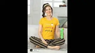 Cotton Hosiery Front open & T-Shirt Night Suits in premium Quality