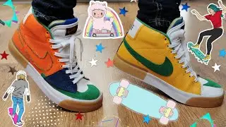 Nike SB ZOOM Blazer MID Edge​ SAFETY ORANGE 🍊/ UNBOX​ &​ ON​ FEET​ / EP.114