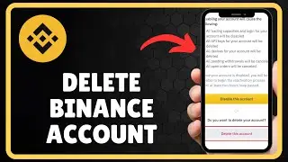 How to DELETE BINANCE ACCOUNT