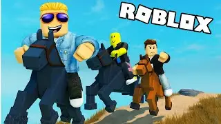 🐎💥 ¡El camino más peligroso a caballo en Roblox! | Equitación peligrosa 🎮😱