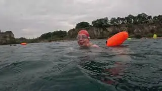 Swim in Cromhall Quarry #cromhallquarry