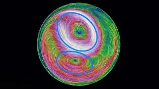 Global Weather / Earthquakes / Southern Polar Vortex Split! / September 10 2019