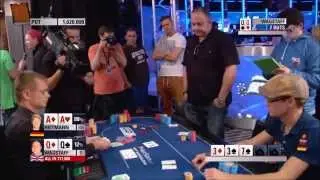 HEITMANN vs WAGSTAFF - EPT 11 - Barcelona 2014 - Poker Highlight