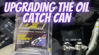 Upgrading BMW oil catch can install