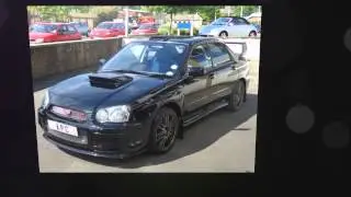 Used Subaru Impreza 2.0 WRX STi rare in black recently advertised on www.autoweb.co.uk