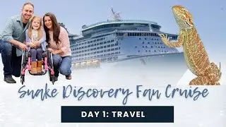 Snake Discovery Carnival Cruise Day 1 (Travel Day)