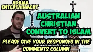 AUSTRALIAN CHRISTIAN CONVERT TO ISLAM AND AMAZED BY 1,000 PEOPLE WELCOME HIM AT MOSQUE
