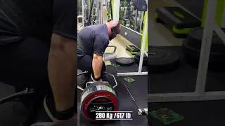 Deadlift Trap Bar 280 kg for 3 reps (05.01.2026)  #powerlifting #strengthandgrowth #trapbardeadlift