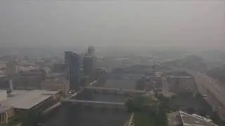 Canadian wildfires result in smoky skies and poor air quality in Grand Rapids
