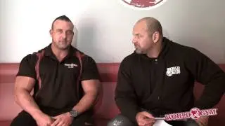 Jon Davie interviews Logan Robson at World Gym Ashmore
