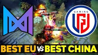 NIGMA vs PSG.LGD - BEST EU vs BEST CHINA TI9 REMATCH - WePlay AniMajor